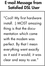 Letter from satisfied user